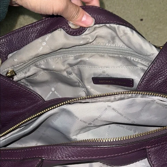 Michael Kors Dark Purple Shoulder Bag - Picture 5 of 8